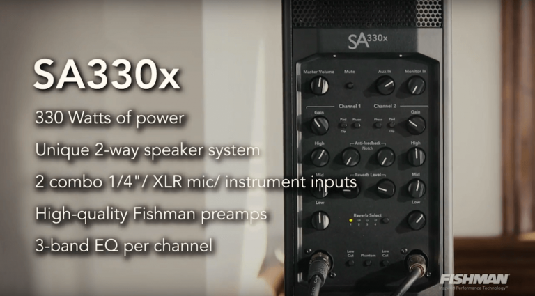 article: Fishman SA330x Portable PA System