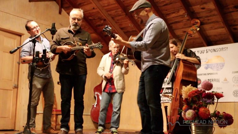 video: John Reischman with Joe K. Walsh, Darol Anger, Missy Raines, and Hayes Griffin: “Salt Spring”