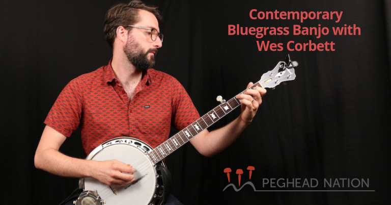 article: New Course Available! Contemporary Bluegrass Banjo with Wes Corbett