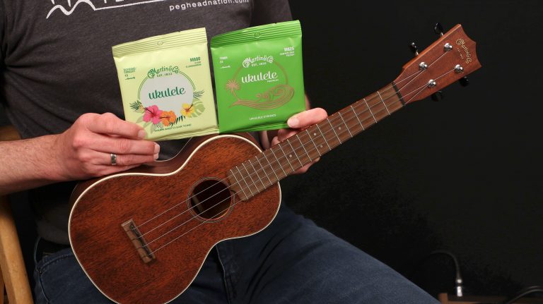 article: Martin Ukulele Strings and 2 Concert Ukulele