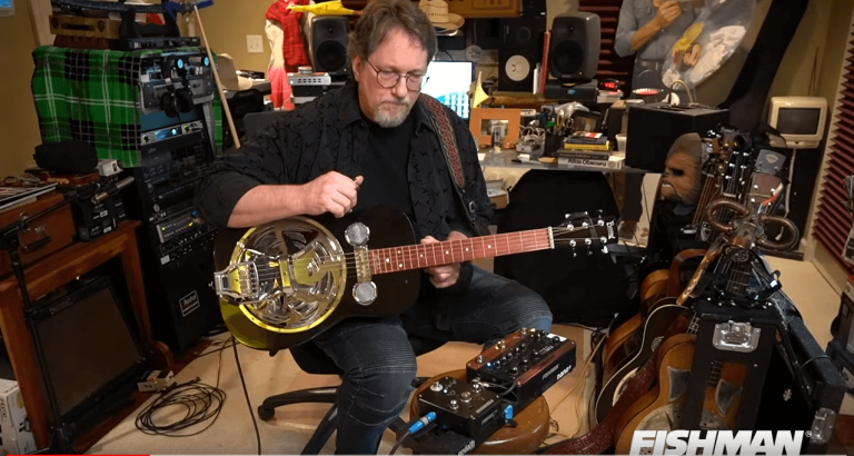 article: Jerry Douglas' Stage Setup | Fishman