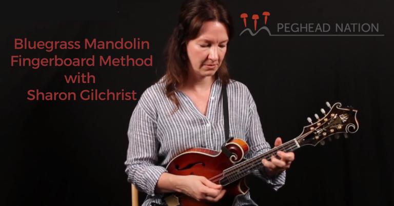 article: Bluegrass Mandolin Fingerboard Method with Sharon Gilchrist Is Now Live!