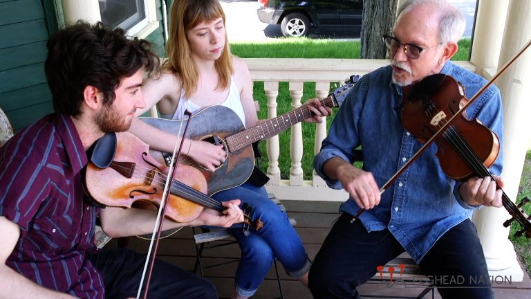 video: Bruce Molsky with Vivian Leva and Riley Calcagno: “Train on the Island”/“Texas Sally Ann”