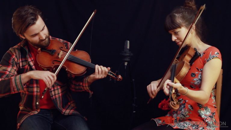 video: Patrick McGonigle and Brittany Haas: “Whiskey Before Breakfast”