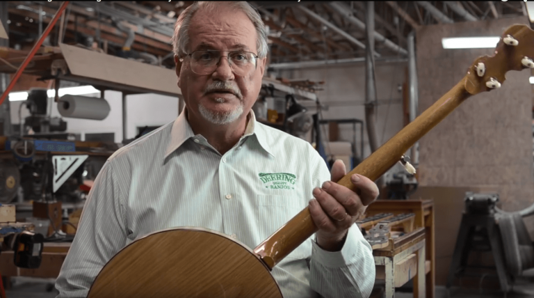 article: Deering 40th Anniversary White Oak Banjo