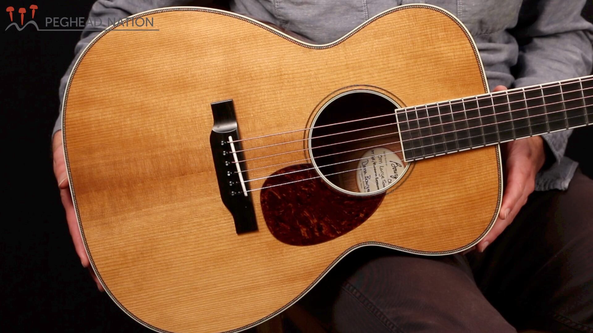 bourgeois large soundhole dreadnought