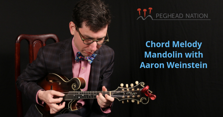 article: Chord Melody Mandolin with Aaron Weinstein Now Available!