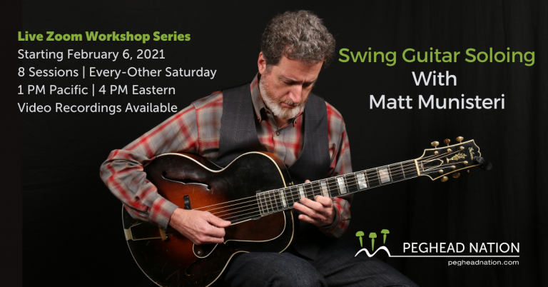 article: Session Materials | Swing Guitar Soloing with Matt Munisteri