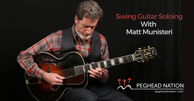 article: Now Available for Subscription! Swing Guitar Soling with Matt Munisteri