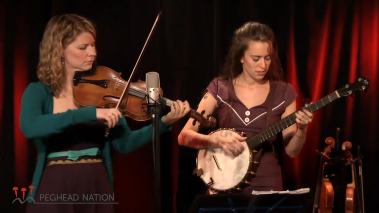 video: Lauren Rioux and Brittany Haas: Piney Woods and House On Hadley