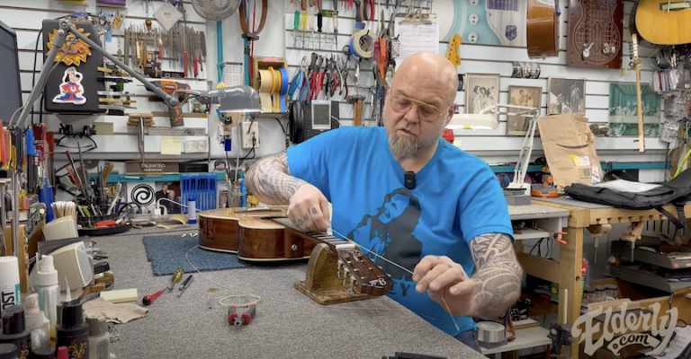 article: Restringing a Slotted Headstock | Elderly Instruments