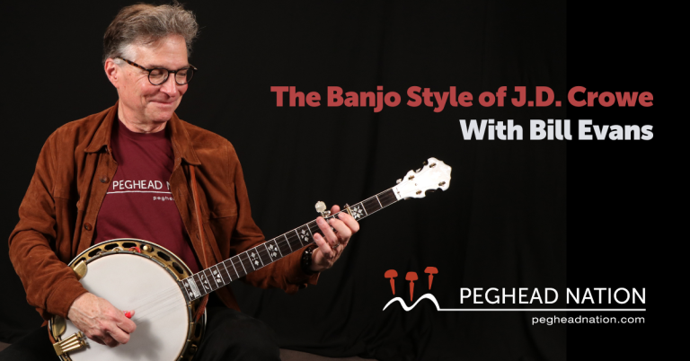 article: The Banjo Style of J.D. Crowe with Bill Evans | Now Available for Subscription