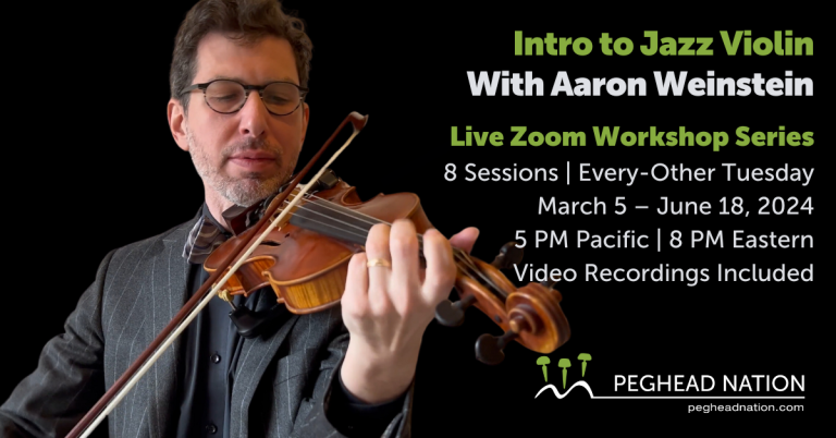 article: Intro to Jazz Violin with Aaron Weinstein | New Live Workshop Series