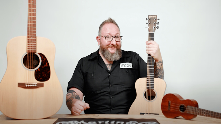 Dave Doll, Martin's Manufacturing Manager, discusses how to choose your first guitar.