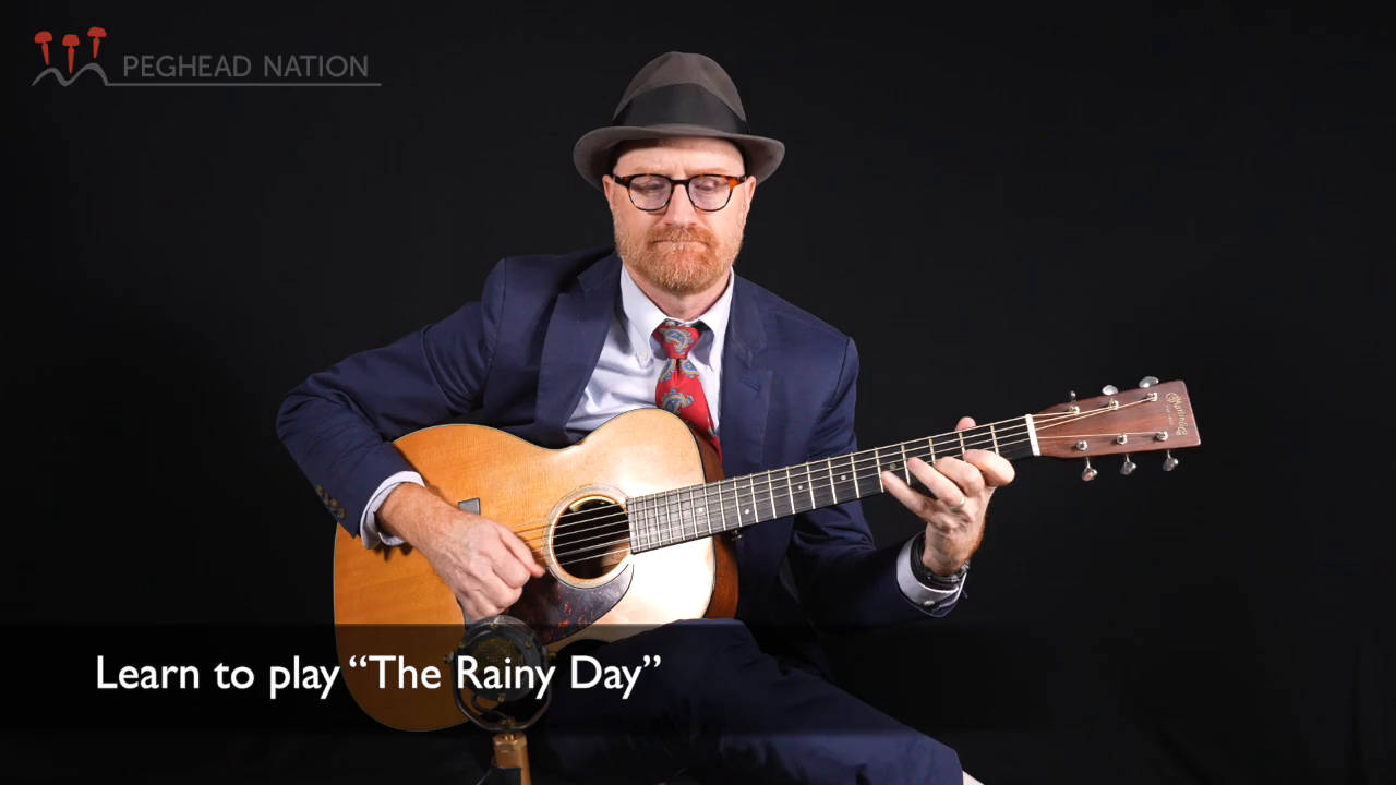 Flynn Cohen teaching "Rainy Day" for his Irish Flatpicking Guitar course